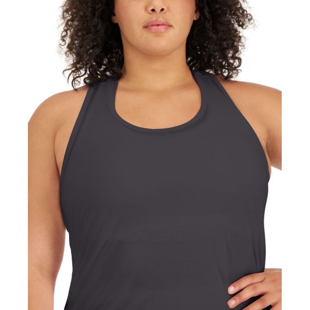 ID Ideology Plus Size Textured Tank Top